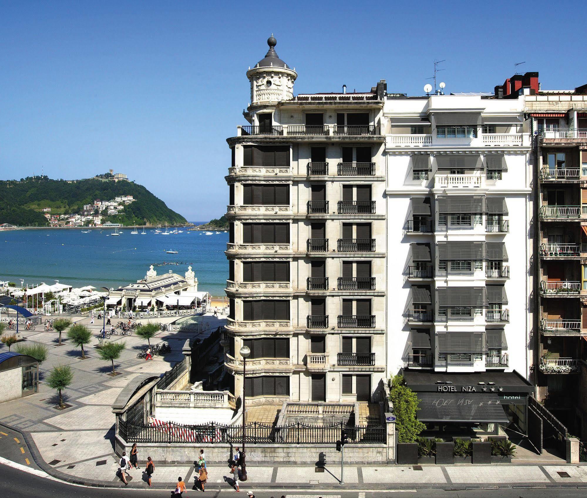 Hotel Niza San Sebastián Exterior foto
