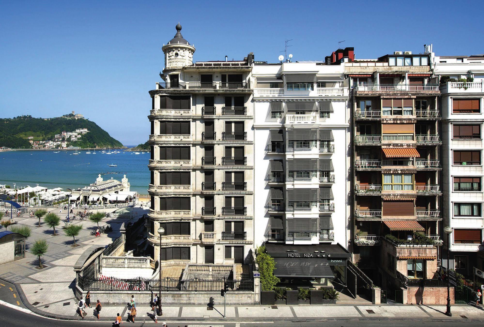 Hotel Niza San Sebastián Exterior foto